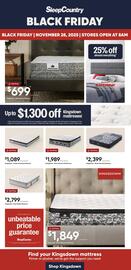 Sleep Country flyer Page 1