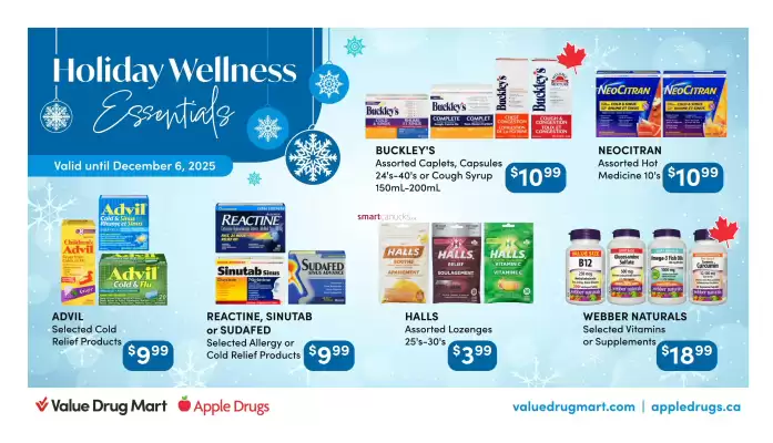 Value Drug Mart flyer (valid until 6-12)