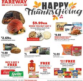 Fareway weekly ad week 48 Page 1