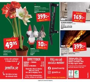 Jem&Fix reklamblad Sida 20
