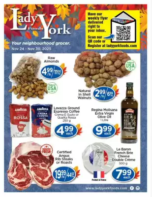Lady York flyer (valid until 30-11)