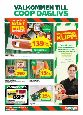 Coop Daglivs reklamblad