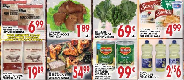 Americana Foods weekly ad Page 1
