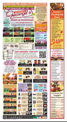 George's Market weekly ad (valid until 27-11)
