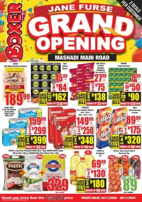 Boxer catalogue (valid until 1-12)