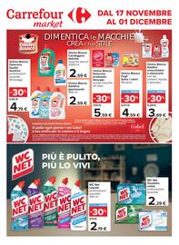 Volantino Carrefour Market | Speciale detergenza Pagina 1