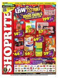 Shoprite catalogue Page 1