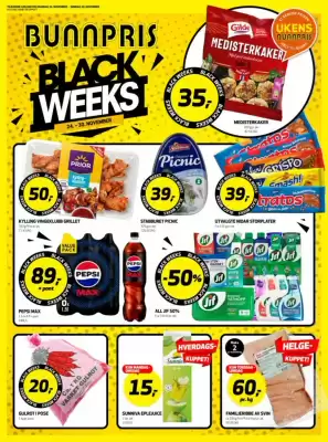 Bunnpris kundeavis (gyldig til 30-11)