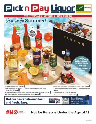 Pick n Pay Liquor catalogue (valid until 28-12)