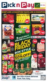 Pick n Pay catalogue week 48 Page 1