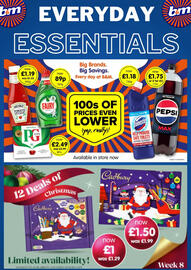 B&M Stores leaflet Page 1