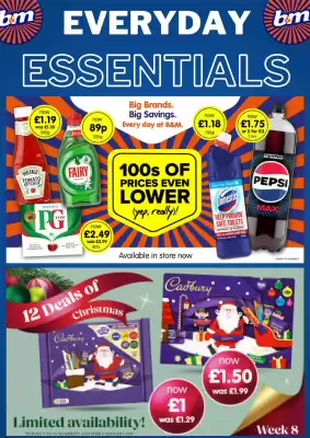 B&M Stores leaflet (valid until 25-12)