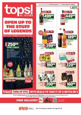 Spar Tops catalogue (valid until 7-12)