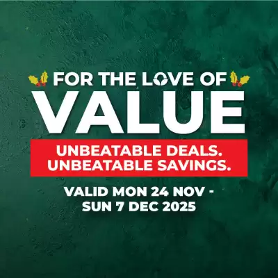 Food Lover's Market catalogue (valid until 7-12)