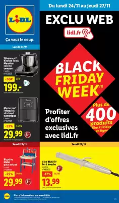 Catalogue Lidl (valable jusqu'au 27-11)
