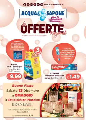 Volantino Acqua & Sapone (valido fino al 13-12)