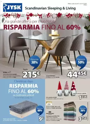 Volantino JYSK (valido fino al 31-12)