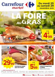 Catalogue Carrefour Market | FOIRE AU GRAS page 1