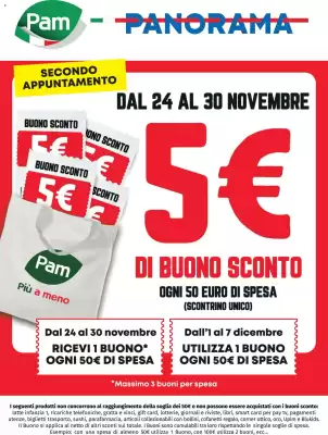Volantino Panorama (valido fino al 30-11)