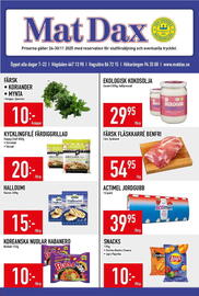 Matdax reklamblad vecka 48 Sida 1