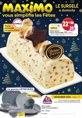 Catalogue Maximo (valable jusqu'au 23-12)