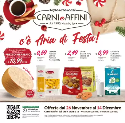 Volantino Carni e Affini Supermercati (valido fino al 14-12)