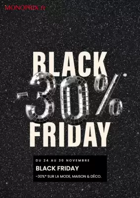 Catalogue Monoprix (valable jusqu'au 30-11)