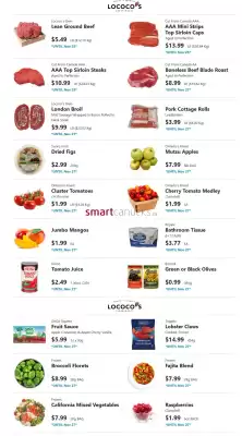 Lococo's flyer (valid until 7-12)