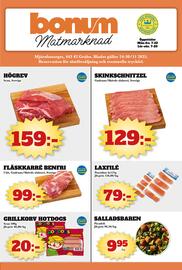 Bonum Matmarknad reklamblad vecka 48 Sida 1