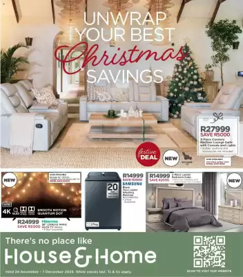 House & Home catalogue (valid until 7-12)