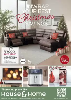 House & Home catalogue (valid until 7-12)