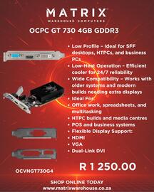 Matrix Warehouse catalogue week 48 Page 1