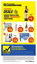 Real Canadian Liquorstore flyer Page 1