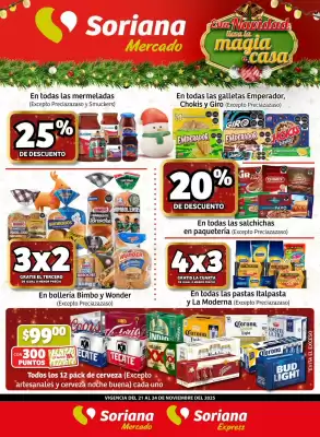 Folleto Soriana Express (válido hasta 24-11)