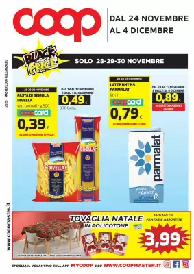 Volantino Coop Master Alleanza 3.0 (valido fino al 4-12)