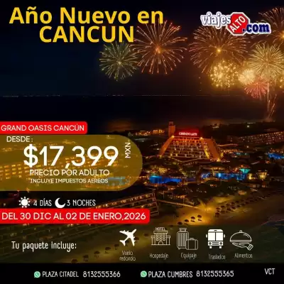 Catálogo Viajes Alto (válido hasta 2-01)