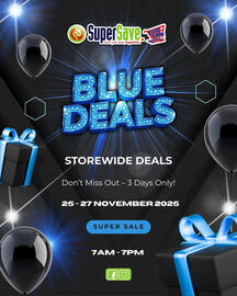 Super Save catalogue Page 1