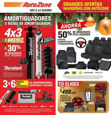 Catálogo AutoZone (válido hasta 1-01)