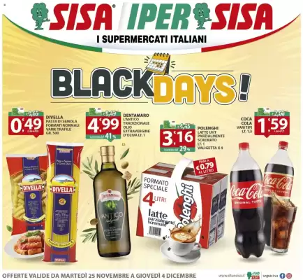 Volantino IperSisa (valido fino al 4-12)