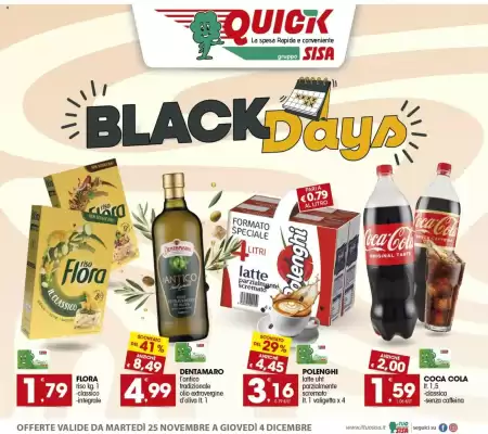 Volantino Quick Sisa (valido fino al 4-12)