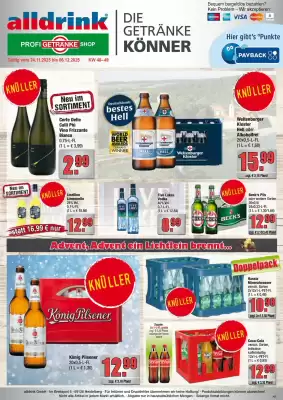 Profi Getränke Prospekt (gültig bis 6-12)