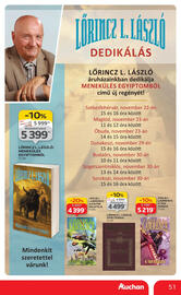 Auchan akciós újság hét 47 Oldal 51