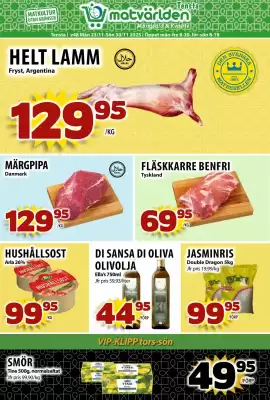 Matvärlden Tensta reklamblad (giltig till och med 30-11)