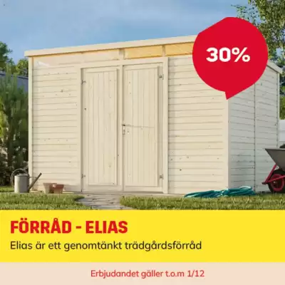 Byggmax reklamblad (giltig till och med 1-12)