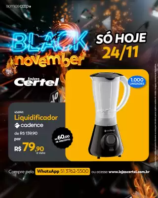 Folheto Lojas Certel (válido até 24-11)