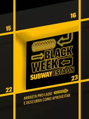 Catálogo Subway (válido até 30-11)