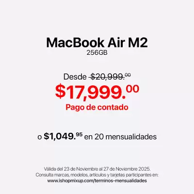 Catálogo iShop Mixup (válido hasta 27-11)