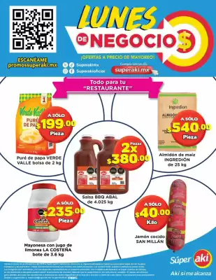 Folleto Super Aki (válido hasta 24-11)