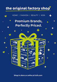 The Original Factory Shop leaflet week 48 Page 1