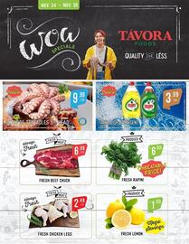 Tavora Foods flyer Page 1